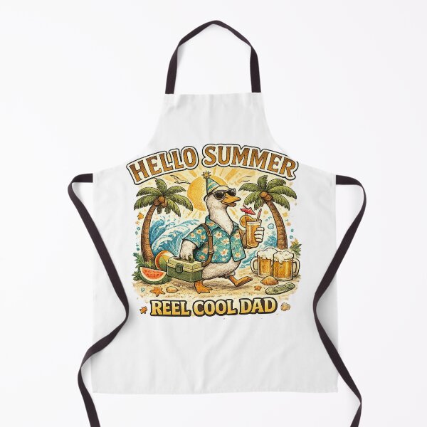 Item preview, Reel Cool Dad funny summer Duck  designed and sold by QuiteOrbit.