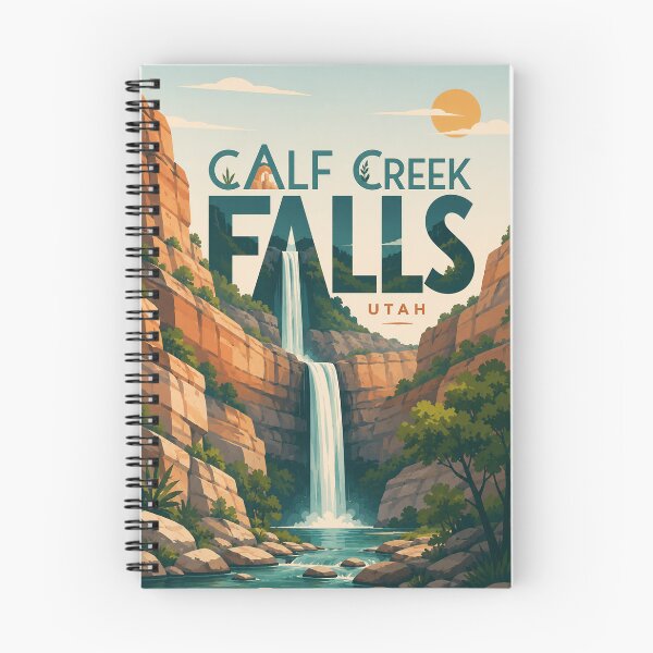 Item preview, Calf Creek Falls, Utah Scenic Waterfall and Grand Staircase-Escalante Landscape designed and sold by Aryabek.