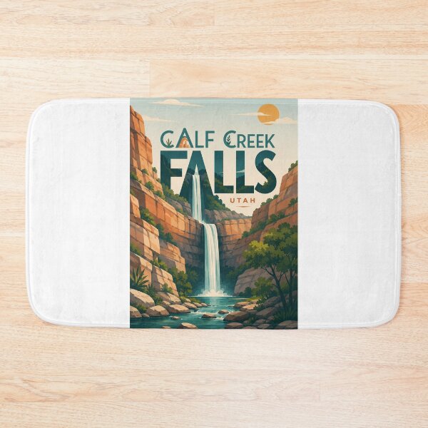 Item preview, Calf Creek Falls, Utah Scenic Waterfall and Grand Staircase-Escalante Landscape designed and sold by Aryabek.