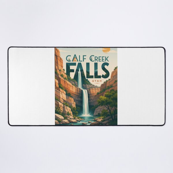 Item preview, Calf Creek Falls, Utah Scenic Waterfall and Grand Staircase-Escalante Landscape designed and sold by Aryabek.