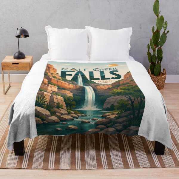 Item preview, Calf Creek Falls, Utah Scenic Waterfall and Grand Staircase-Escalante Landscape designed and sold by Aryabek.