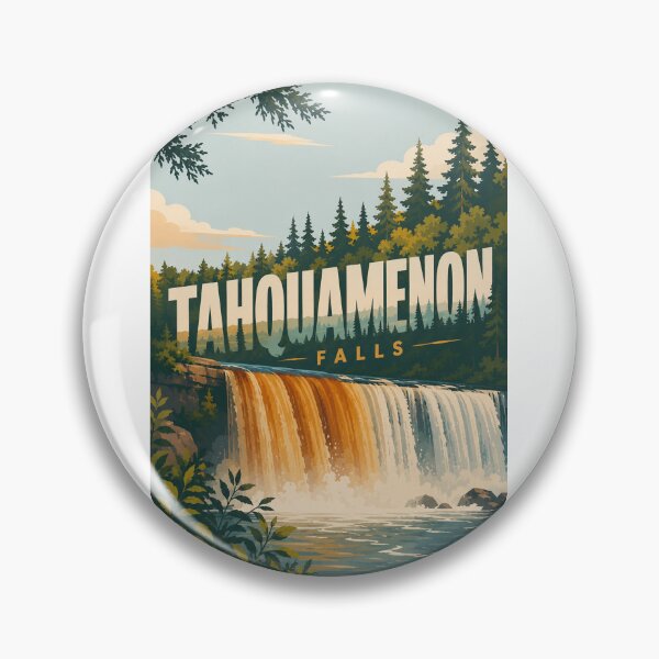 Item preview, Tahquamenon Falls Michigan Upper Peninsula State Park Waterfall designed and sold by Aryabek.