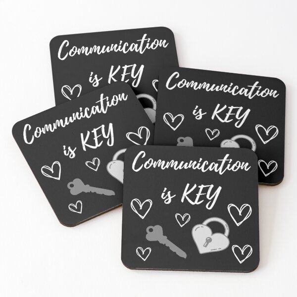 Item preview, Communication is KEY designed and sold by SolGalaxyDesign.