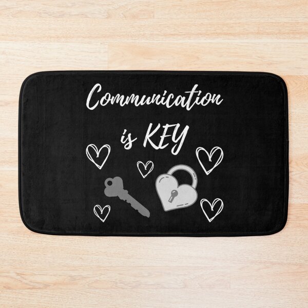Item preview, Communication is KEY designed and sold by SolGalaxyDesign.