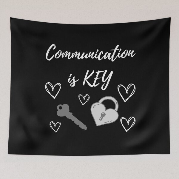 Item preview, Communication is KEY designed and sold by SolGalaxyDesign.