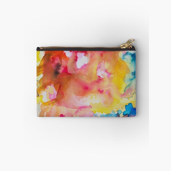 Item preview, Sunlit Bloom – Abstract Watercolor in Pink, Gold, and Blue designed and sold by BuckaBaby.