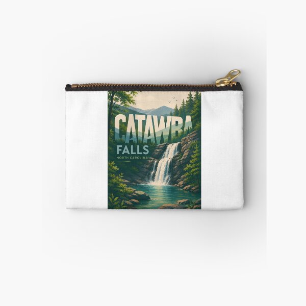 Item preview, Catawba Falls North Carolina Blue Ridge Mountain Waterfall designed and sold by Aryabek.