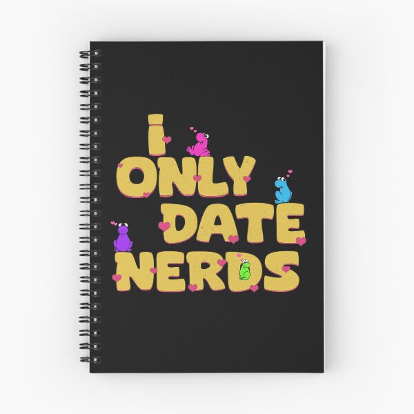 Item preview, I Only Date Nerds - Funny Vintage designed and sold by delllsdesigns.