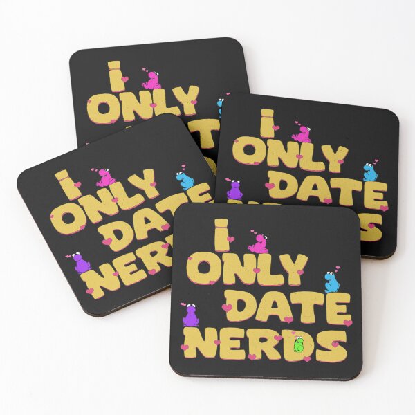 Item preview, I Only Date Nerds - Funny Vintage designed and sold by delllsdesigns.