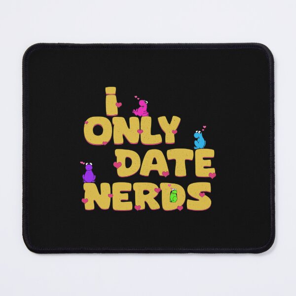 Item preview, I Only Date Nerds - Funny Vintage designed and sold by delllsdesigns.