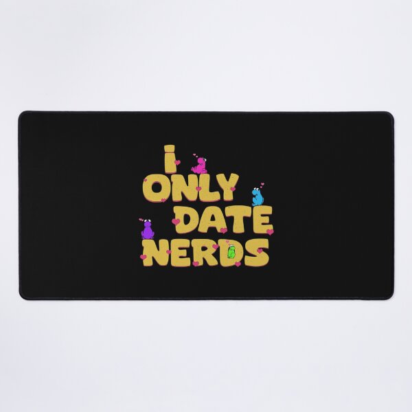 Item preview, I Only Date Nerds - Funny Vintage designed and sold by delllsdesigns.