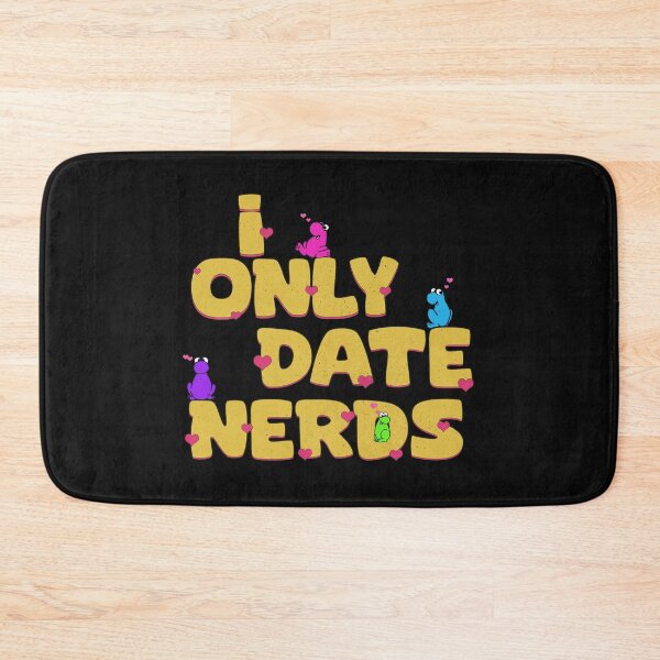Item preview, I Only Date Nerds - Funny Vintage designed and sold by delllsdesigns.