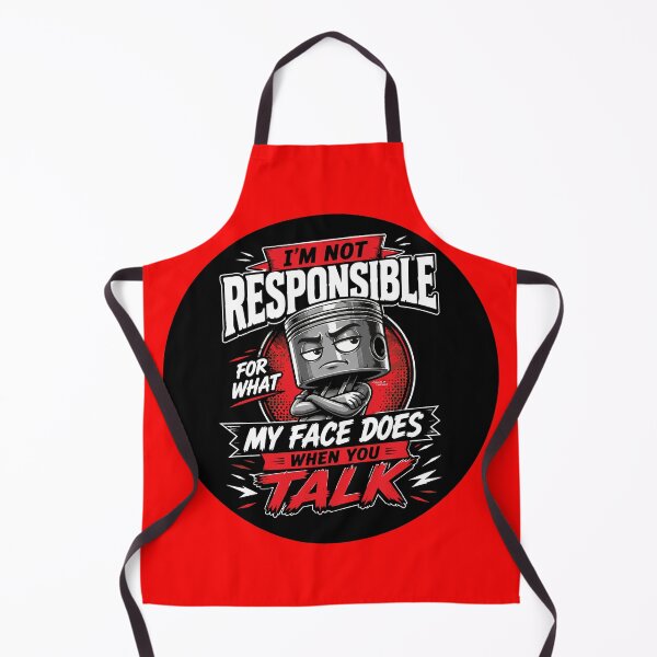 Item preview, I'm Not Responsible For My Face designed and sold by CirclesOfConfuzion.