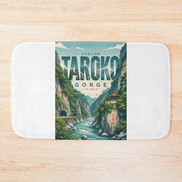 Item preview, Taroko Gorge Hualien Taiwan Marble Canyon and National Park designed and sold by Aryabek.