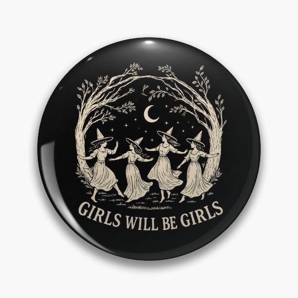 Item preview, Girls Will Be Girls Witch designed and sold by yobochart.