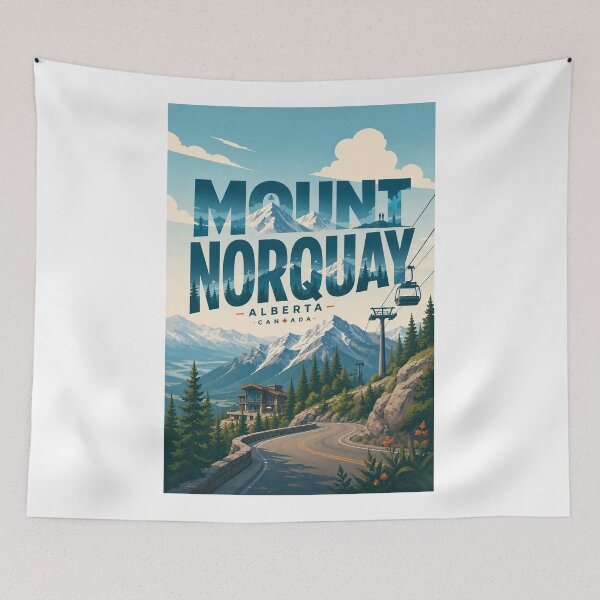 Item preview, Mount Norquay Alberta Canada Banff National Park Mountain Scenic designed and sold by Aryabek.