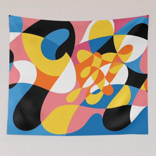Item preview, Modern Geometric Abstraction – Bauhaus Style designed and sold by Timegraf.