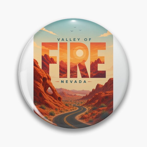 Item preview, Valley of Fire Nevada State Park Red Sandstone Desert Landscape designed and sold by Aryabek.