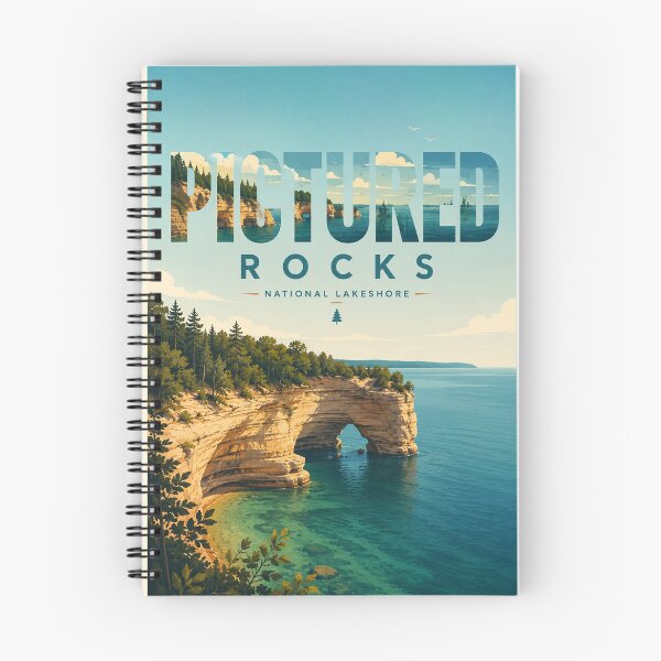 Item preview, Pictured Rocks National Lakeshore Lake Superior Michigan Coastline designed and sold by Aryabek.