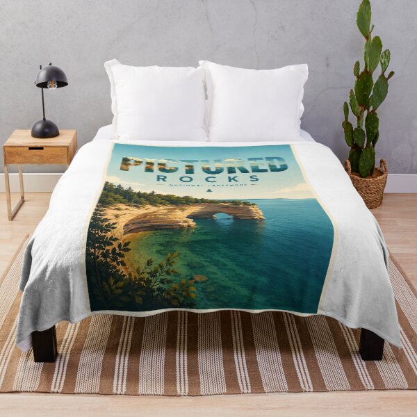 Item preview, Pictured Rocks National Lakeshore Lake Superior Michigan Coastline designed and sold by Aryabek.