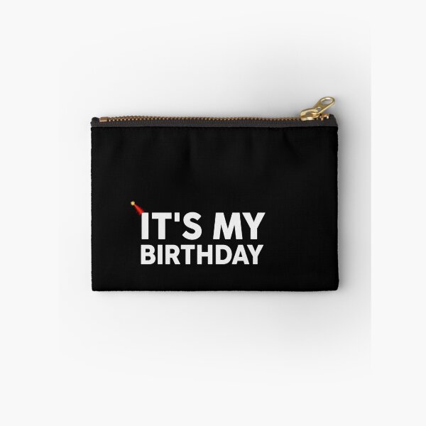 Item preview, It's My Birthday Funny Minimalist Party Celebration Gift Design designed and sold by msaloyach.