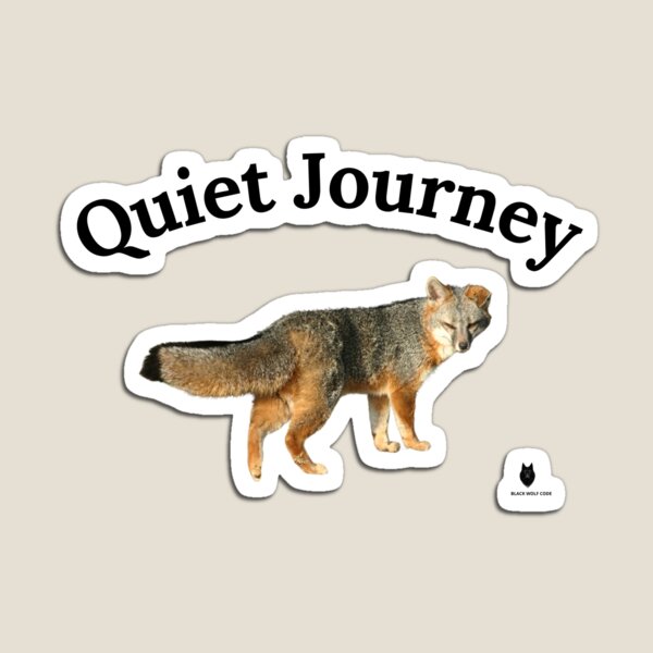 Item preview, Quiet Journey | Realistic Gray Fox designed and sold by Bwolf1956.