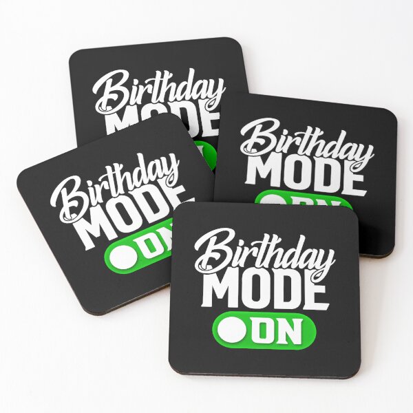 Item preview, Birthday Mode On Funny Party Celebration Switch Design for Birthday Events designed and sold by msaloyach.