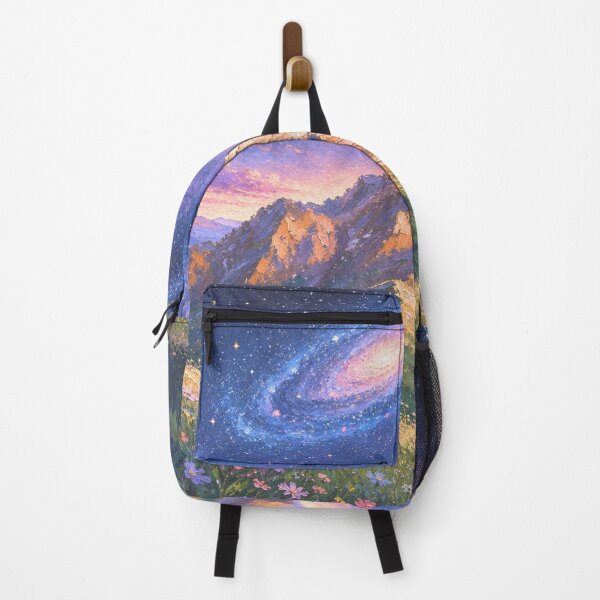 Item preview, Starry Mountain Peak and Distant Galaxies designed and sold by TeyArtWork.
