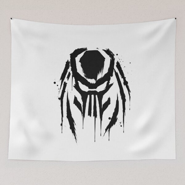 Item preview, Futuristic Alien Hunter Mask Graffiti designed and sold by Mystic & Celestial Art.
