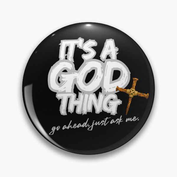 Item preview, It's a GOD thing - white designed and sold by Cane & Abel Creations ..
