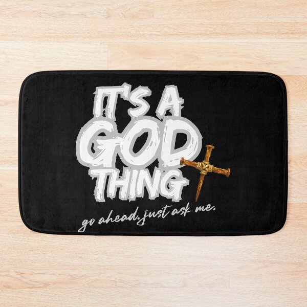 Item preview, It's a GOD thing - white designed and sold by Cane & Abel Creations ..