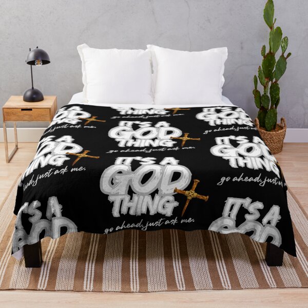 Item preview, It's a GOD thing - white designed and sold by Cane & Abel Creations ..