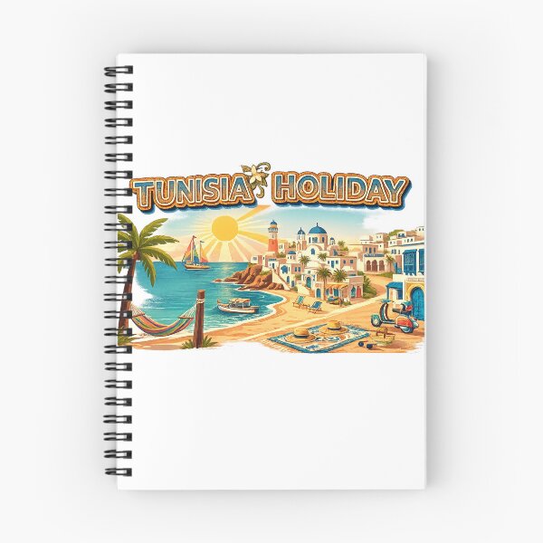 Item preview, Tunisia Holiday – Vintage Sidi Bou Said Travel Poster Style designed and sold by Salma.Store.
