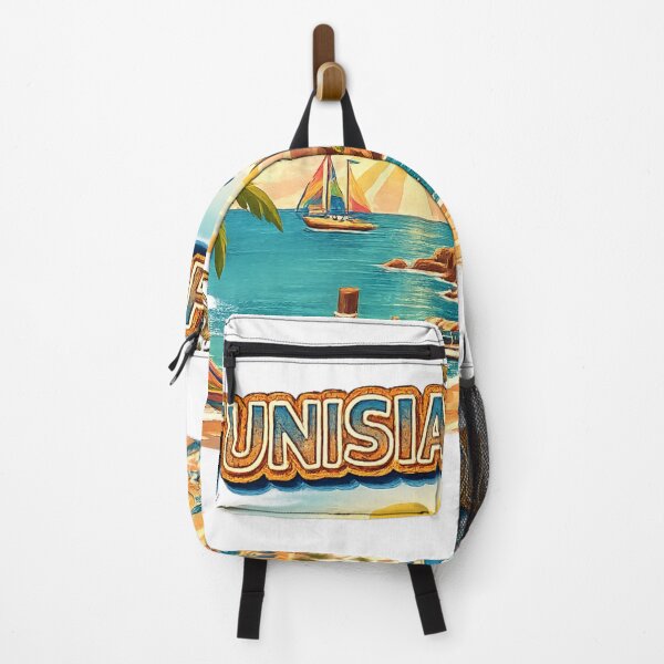Item preview, Tunisia Holiday – Vintage Sidi Bou Said Travel Poster Style designed and sold by Salma.Store.