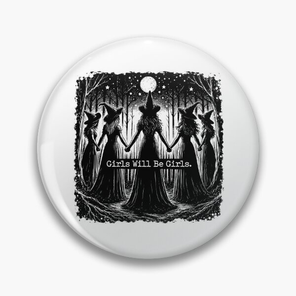 Item preview, Girls Will Be Girls Witch designed and sold by yobochart.