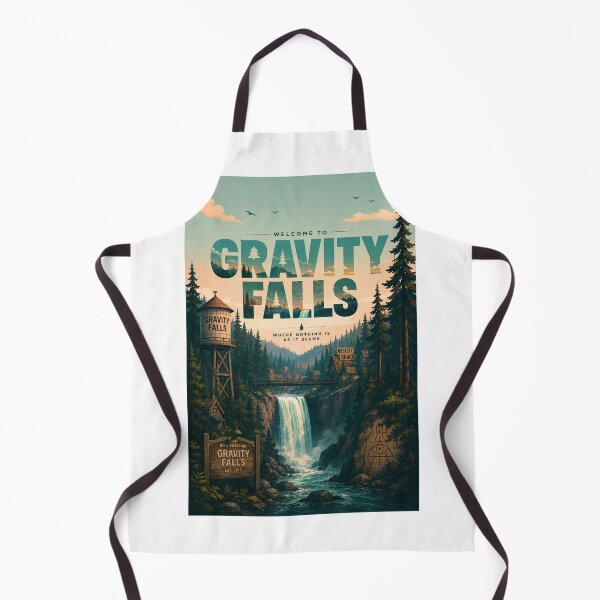 Item preview, Welcome to Gravity Falls Oregon Mystery Shack Water Tower and Waterfall designed and sold by StampMyPassport.