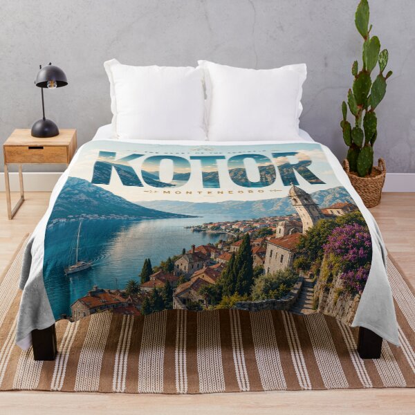 Item preview, Kotor Bay of Kotor Montenegro Adriatic Coast UNESCO Old Town designed and sold by StampMyPassport.