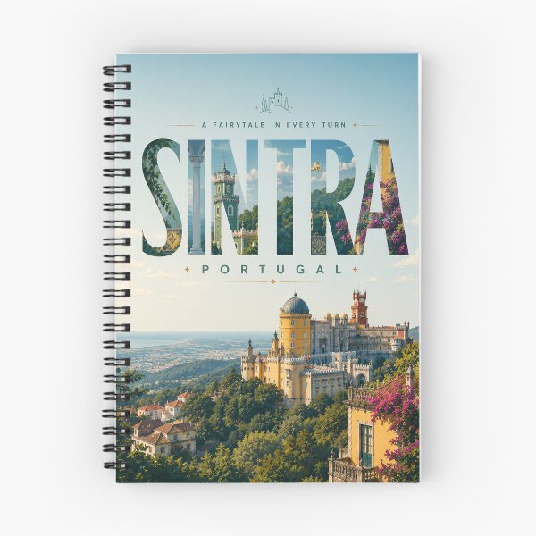 Item preview, Sintra Portugal Pena Palace UNESCO Cultural Landscape and Castle designed and sold by StampMyPassport.