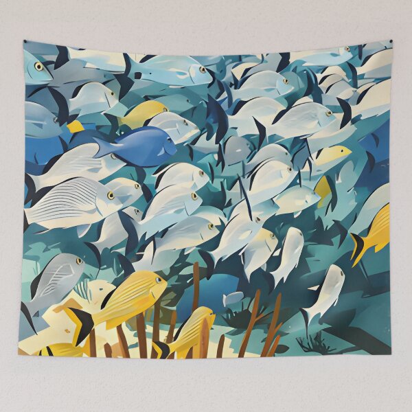 Item preview, Andaman Coral Paradise – Vintage Marine Poster designed and sold by Spirit of Siam.