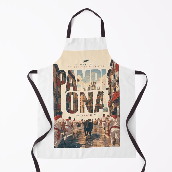 Item preview, Pamplona Spain San Fermín Festival Plaza Consistorial Navarra designed and sold by StampMyPassport.