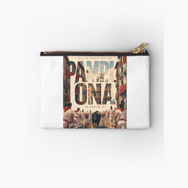 Item preview, Pamplona Spain San Fermín Festival Plaza Consistorial Navarra designed and sold by StampMyPassport.