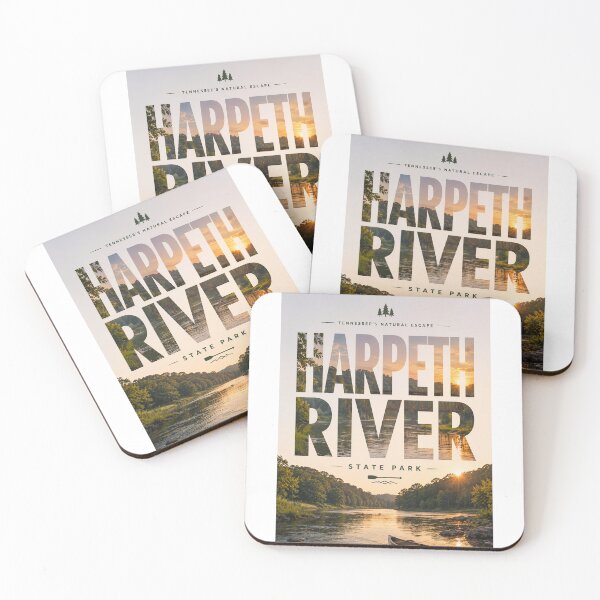 Item preview, Harpeth River State Park Tennessee Scenic Waterway and Historic Bridge designed and sold by StampMyPassport.