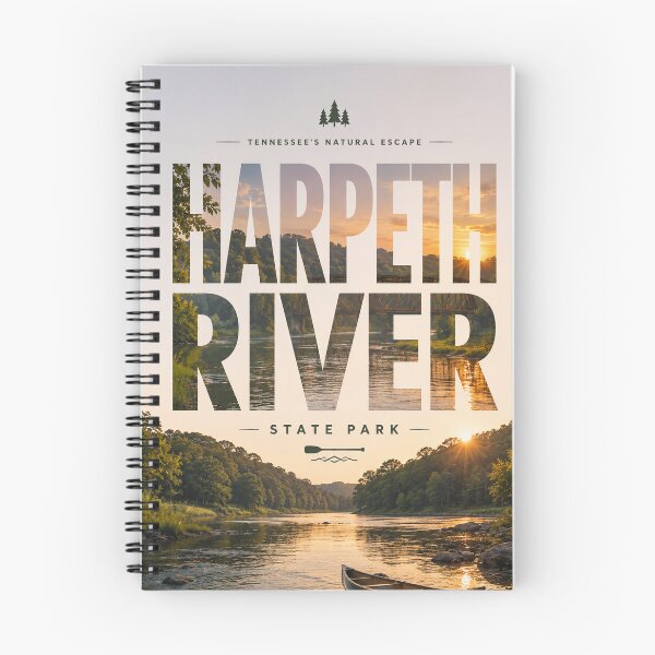 Item preview, Harpeth River State Park Tennessee Scenic Waterway and Historic Bridge designed and sold by StampMyPassport.