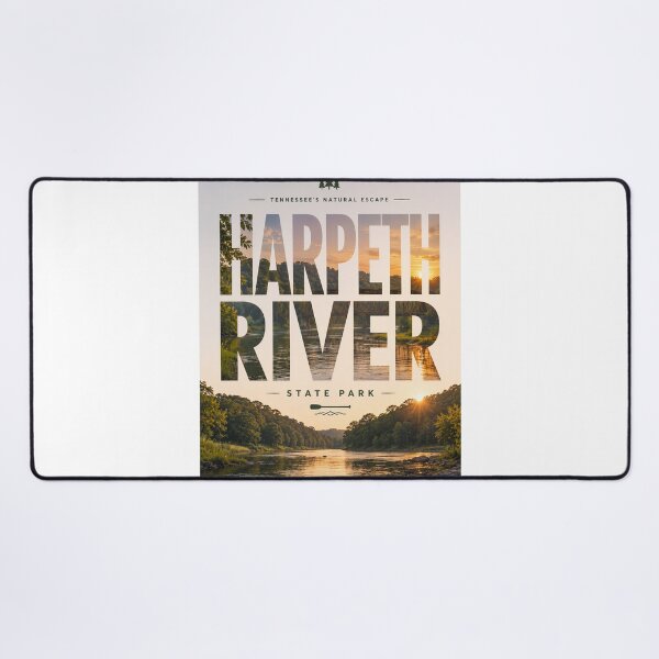 Item preview, Harpeth River State Park Tennessee Scenic Waterway and Historic Bridge designed and sold by StampMyPassport.