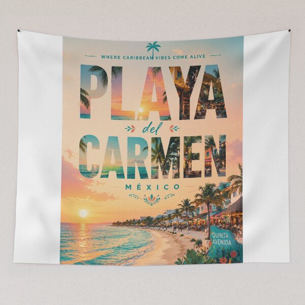 Item preview, Playa del Carmen Quintana Roo Riviera Maya Caribbean Coast Mexico designed and sold by StampMyPassport.