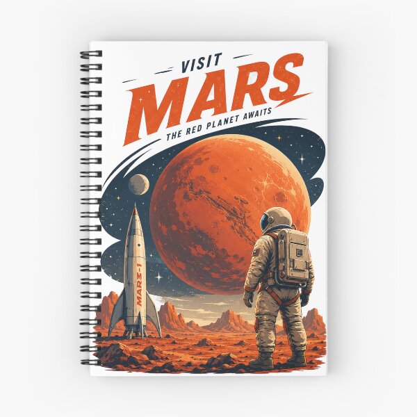 Item preview, Visit Saturn – Vintage Space Travel designed and sold by medo2010.