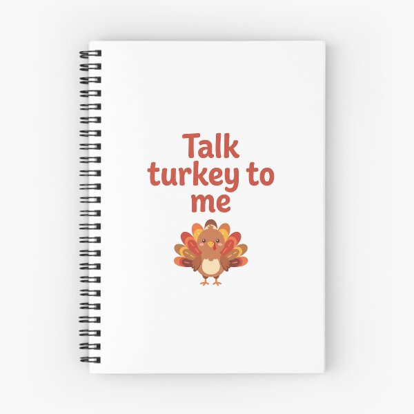 Item preview, Talk Turkey to Me Funny Thanksgiving Turkey Tee designed and sold by 7Four1 Designs.