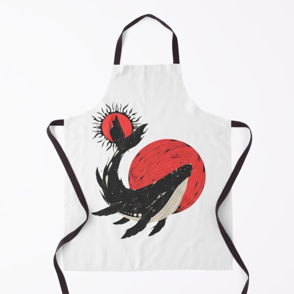 Item preview, Gojira Whale Red Moon Sun designed and sold by AndiStudios.