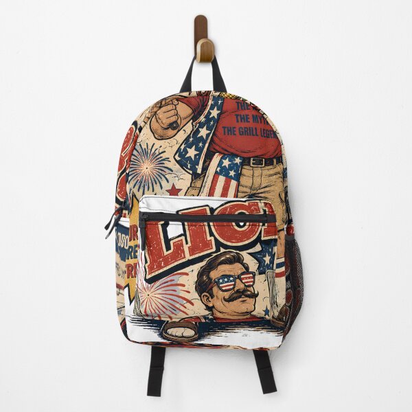 Item preview, License To Grill Patriotic Dad BBQ designed and sold by Esu8y2.