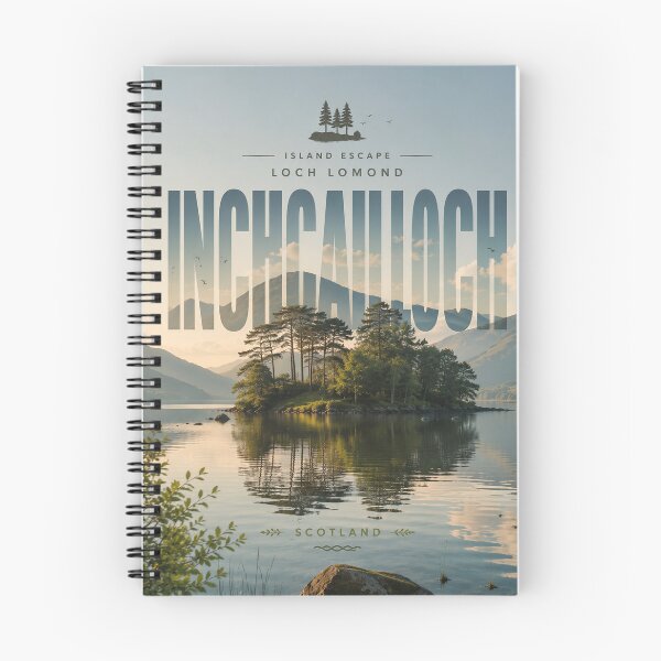 Item preview, Loch Lomond Inchcailloch Island Escape in Scotland Highlands designed and sold by StampMyPassport.